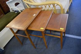 Retro Teak Nest of Three Tables