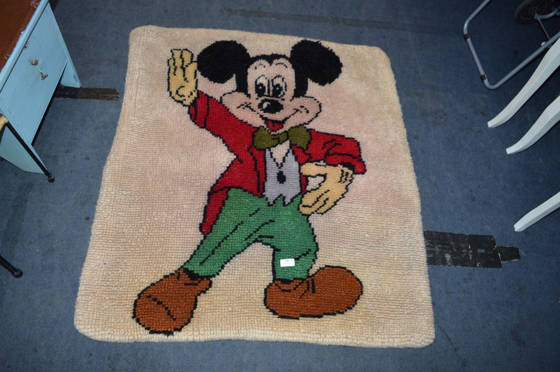 Mickey Mouse Rug 42" x 37"