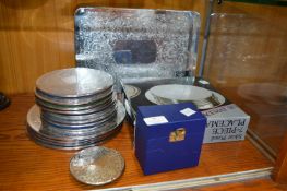 Silver Plated Placemat Sets, Coaster, etc.