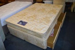Myers Myerpaedic Two Drawer Double Divan and Mattr