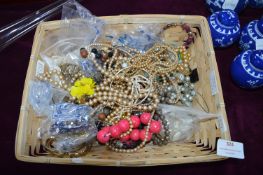 Costume Jewellery; Necklaces, Bangles, Pearls, etc