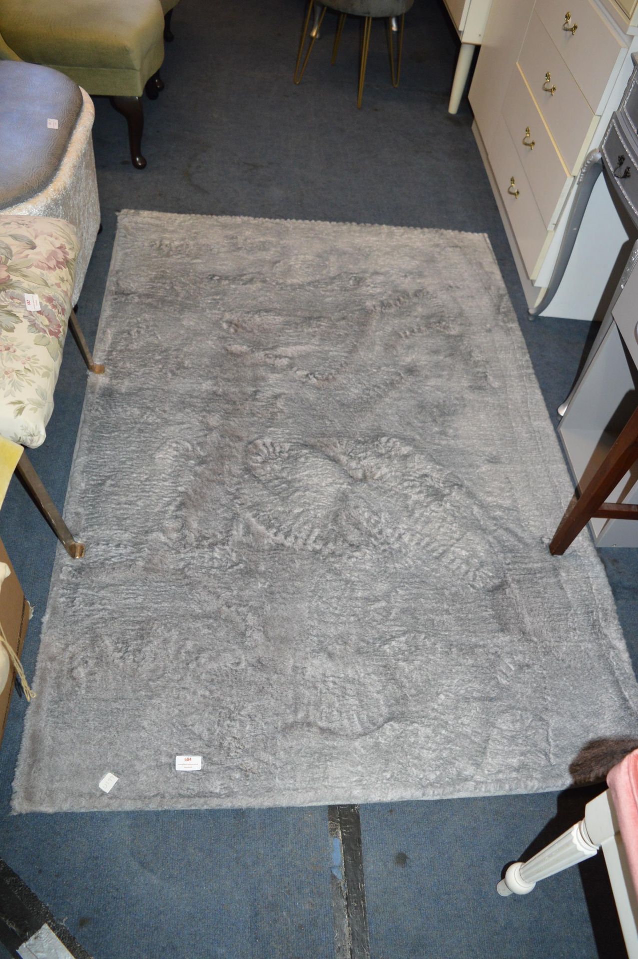 Silver Rug 3ft x 5ft