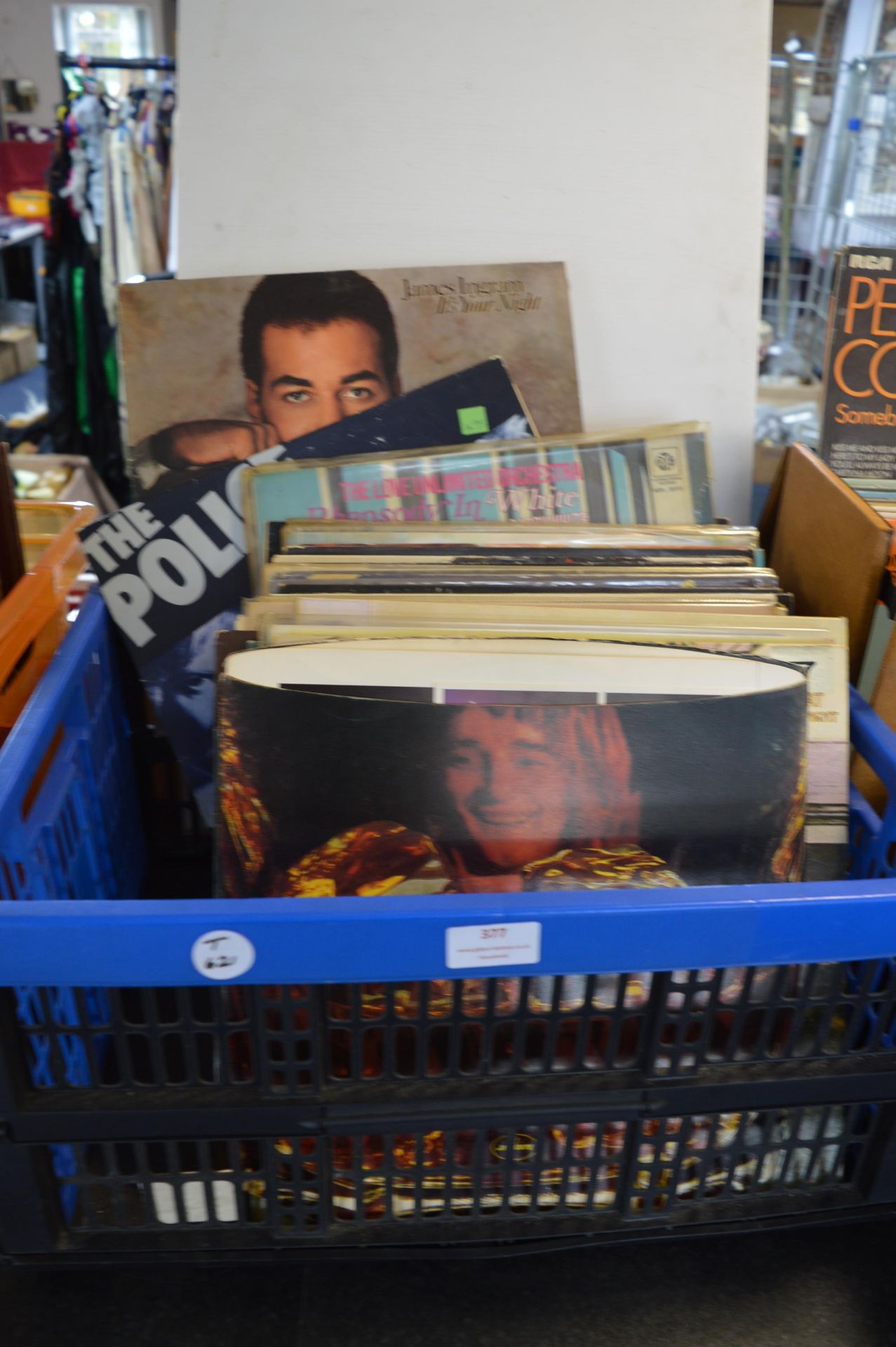 12" LP Records; Rod Stewart, Elton John, Stevie Wo