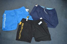 Three Pairs of Gents Shorts Size: L