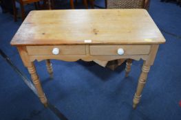 Stripped Pine Hall table