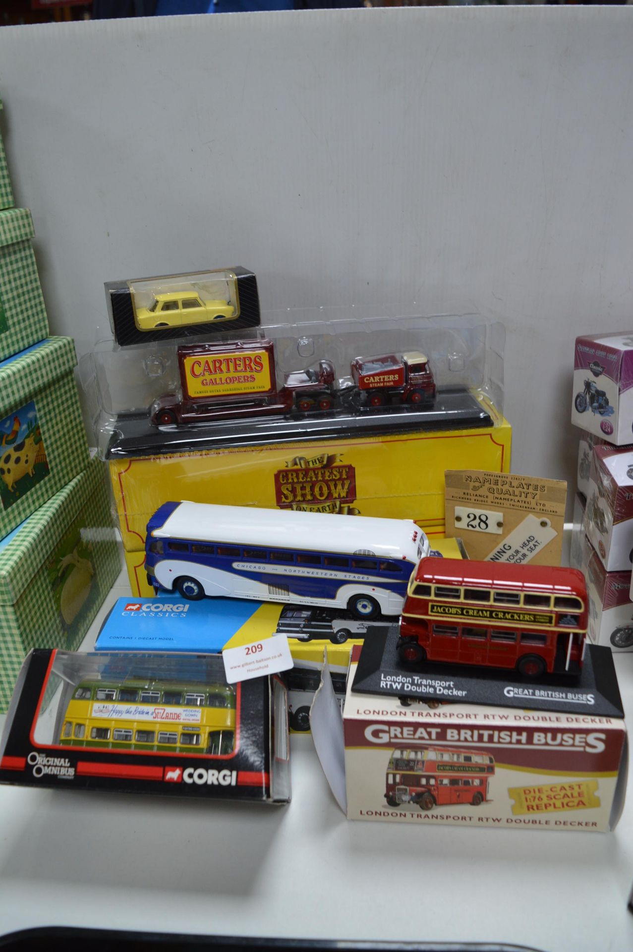 Diecast Busses, Wagons, etc.