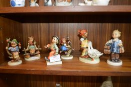 Six Goebel Children Figures