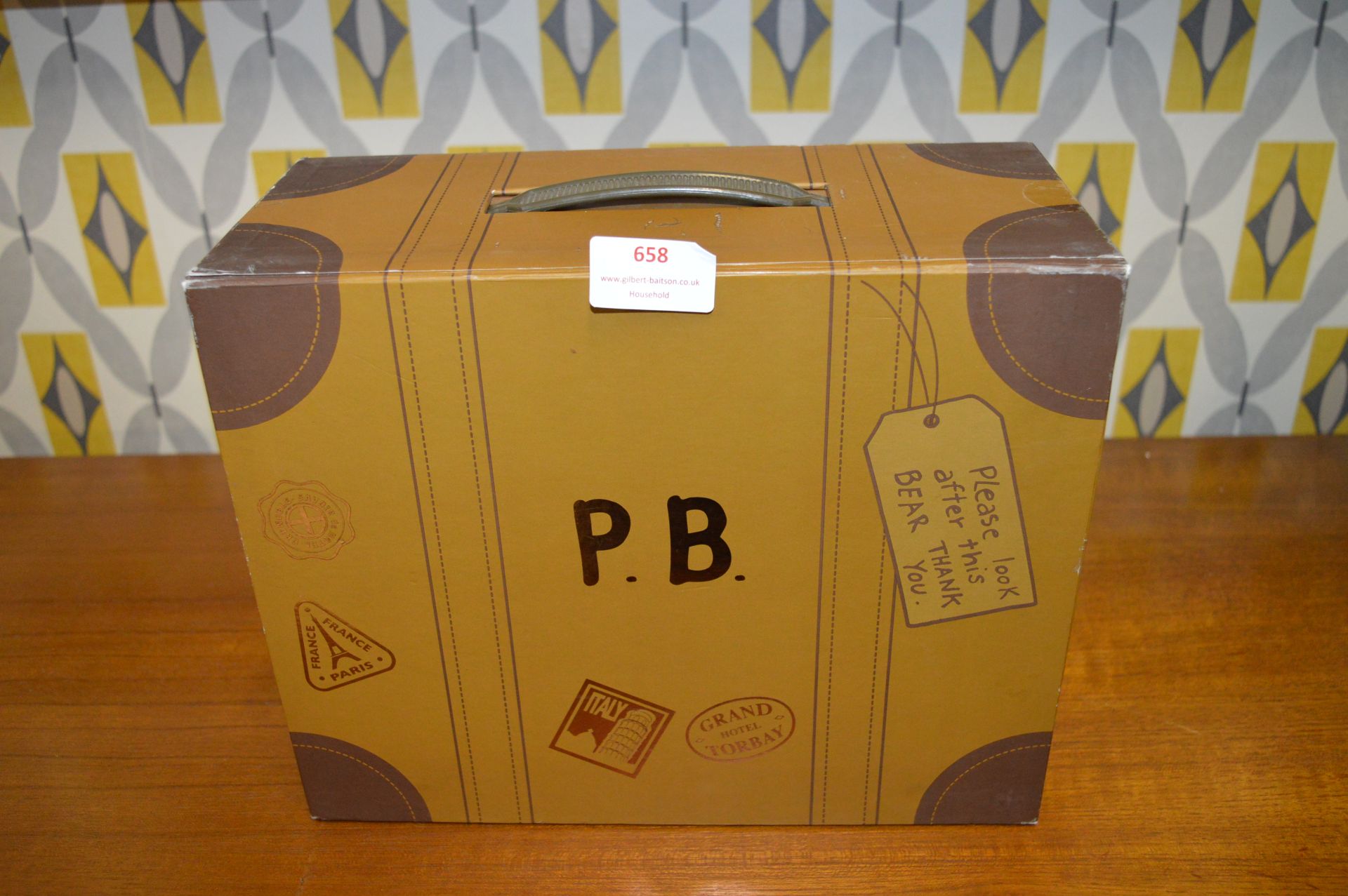 Boxed Paddington Bear Complete with Passport - Image 2 of 2