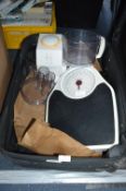 Suitcase Containing MasterChef Food Mixer, Salter