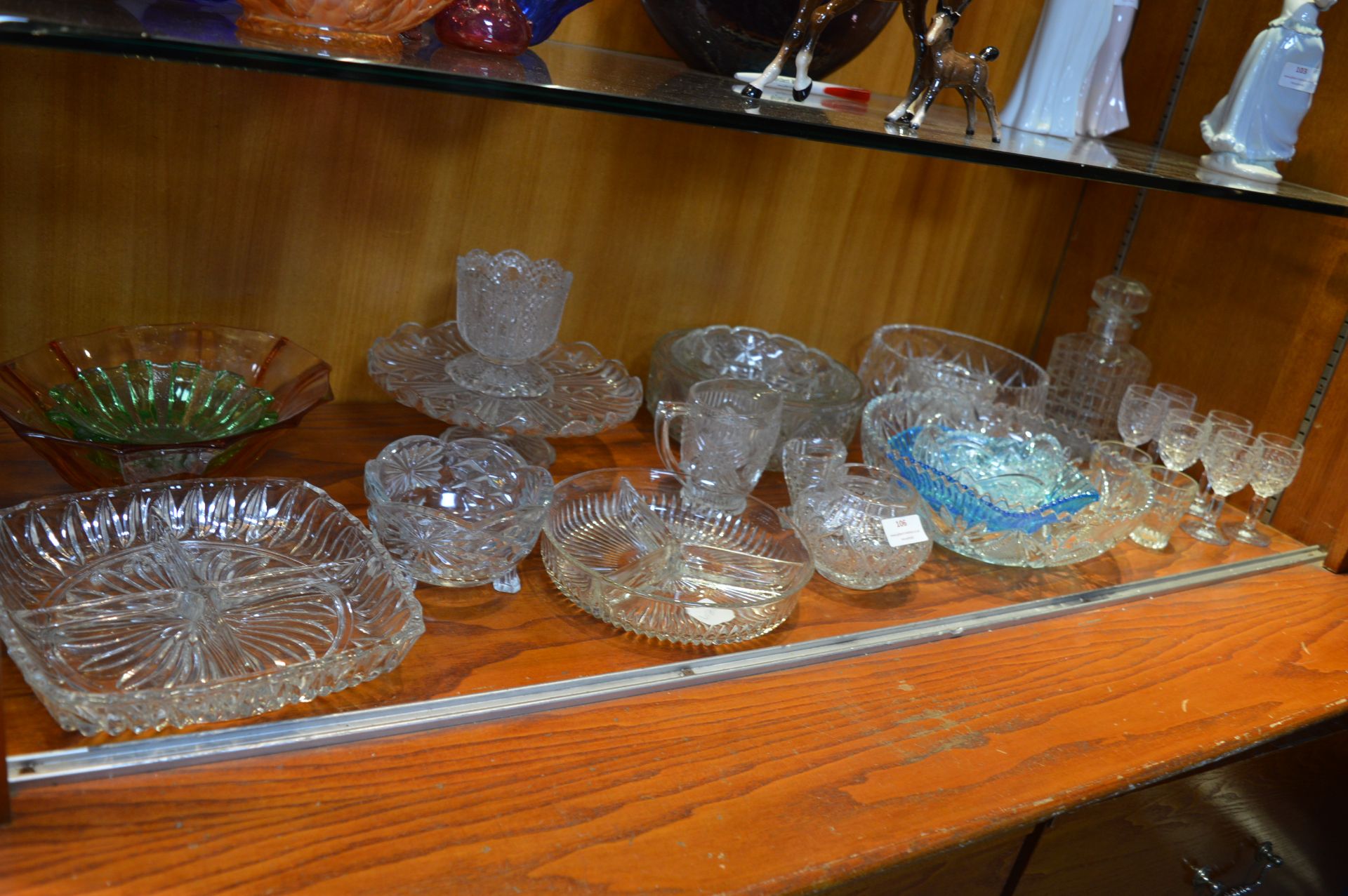 Cut Glass Fruit Bowls etc.