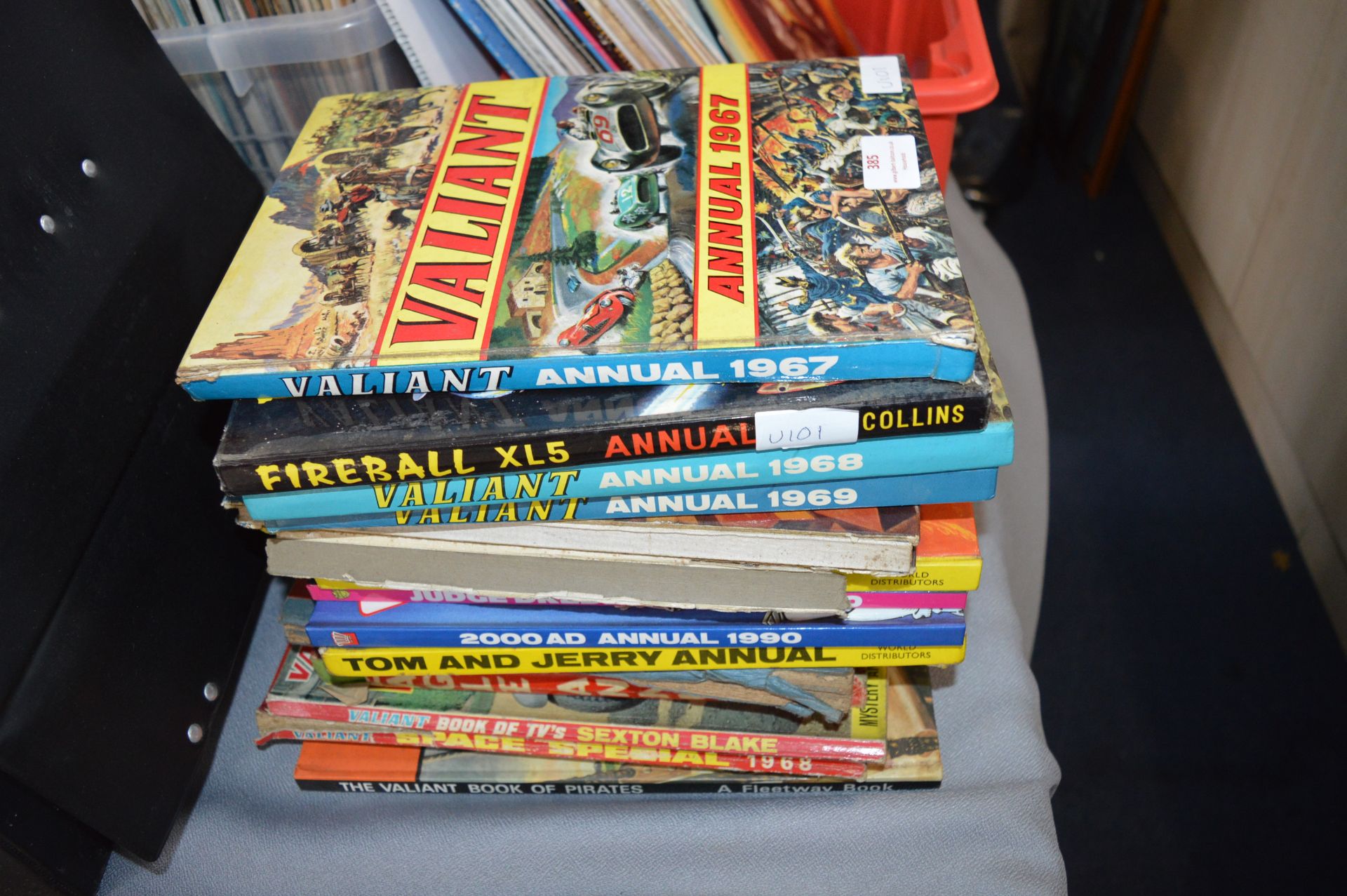 1960's Children's Annuals Including Valiant etc.