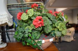 Artificial Geraniums