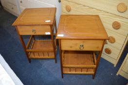 Pair of Bedside Tables