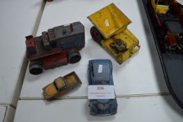 Playworn Dinky Toys etc.