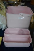 Pink Metal Housekeepers Box