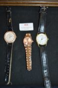 Three Ladies Wristwatches