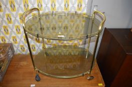 Brass Drinks Trolley