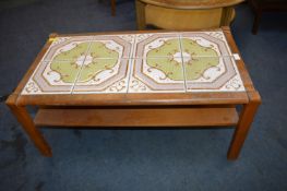 Retro Tile Top Coffee Table