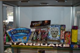 Seven Assorted Fireworks Including Enchanted Fount