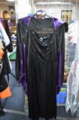 Fancy Dress Halloween Black &Purple Dress