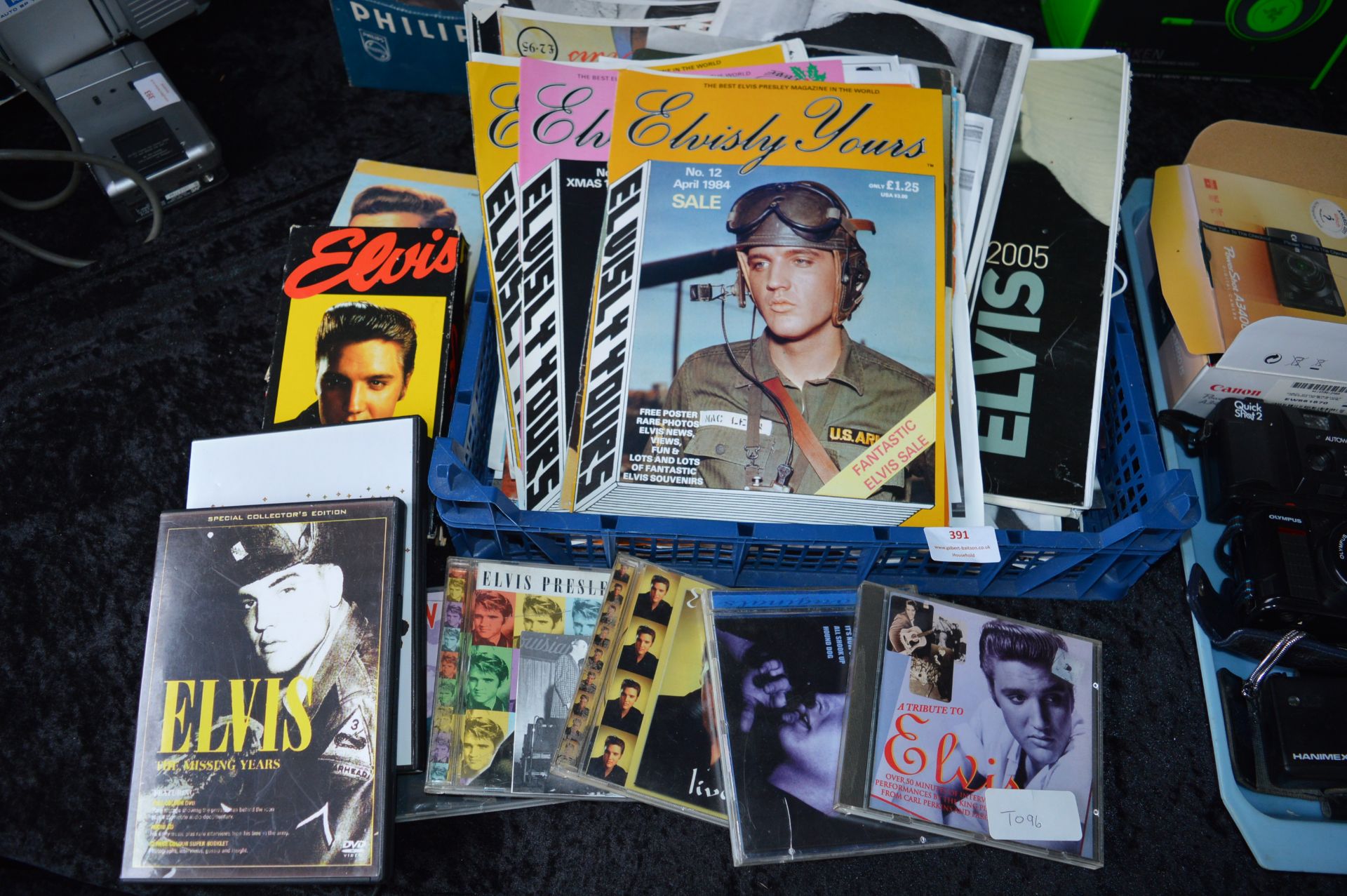 Elvis Memorabilia, CDs, DVDs, etc.