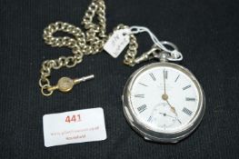 Silver Pocket Watch by Kay of Worcester (AF) with