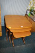 Retro Teak Nest of Three Tables