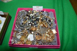 Costume Jewellery Necklaces, Earrings, Cufflinks,