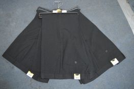 Three Pairs of Gents Black Trousers Size: 38 S