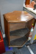 1930's Oak Double Sided Bookcase