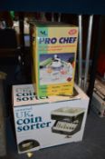 Motorised UK Coin Sorter and a Pro Chef Chopper