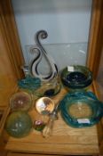 Murano Glass Dishes, Paperweights, etc.