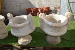 Pair of Garden Urns