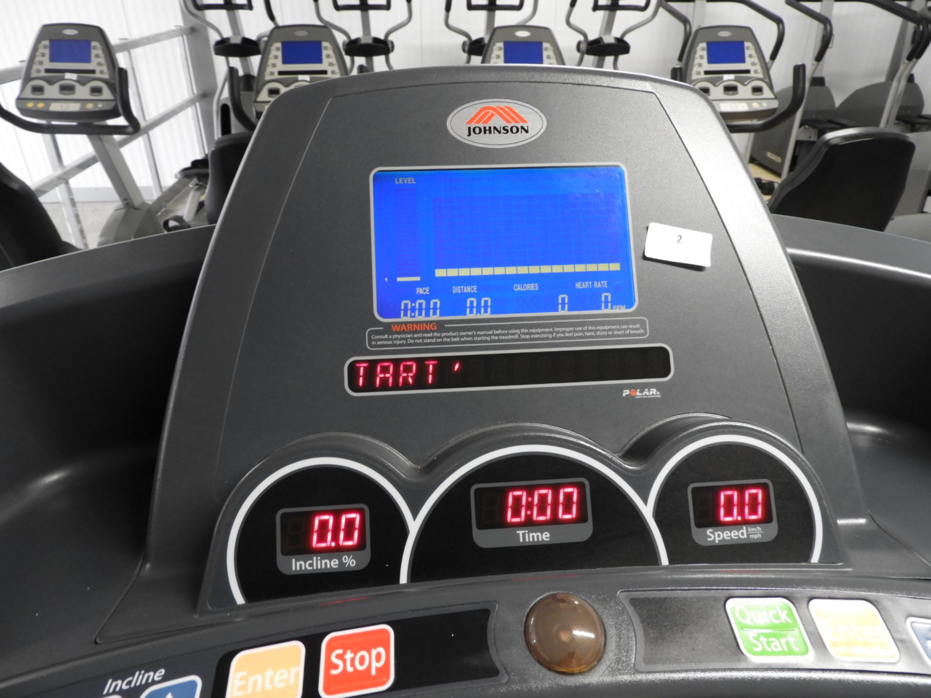 *Johnson T8000 Treadmill - Image 2 of 2