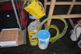 Assorted Contact Adhesives, Earthing Cable, Paint