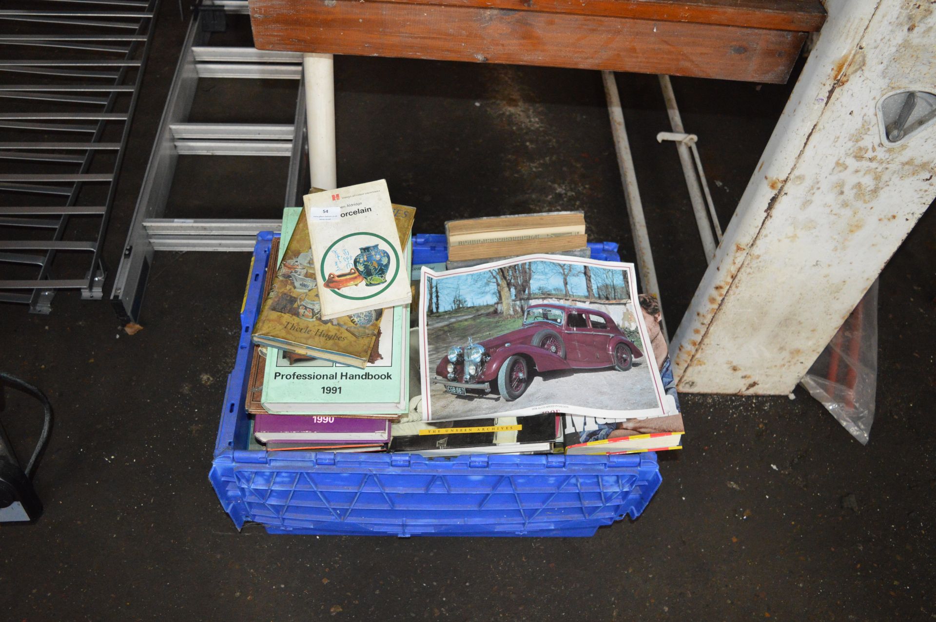 Box Containing Assorted Millers, Antiques Books, a