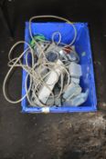 Box Containing Assorted Back Boxes, Extension Lead