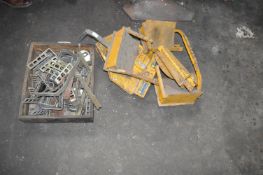 Assorted Wheel Clamp Components