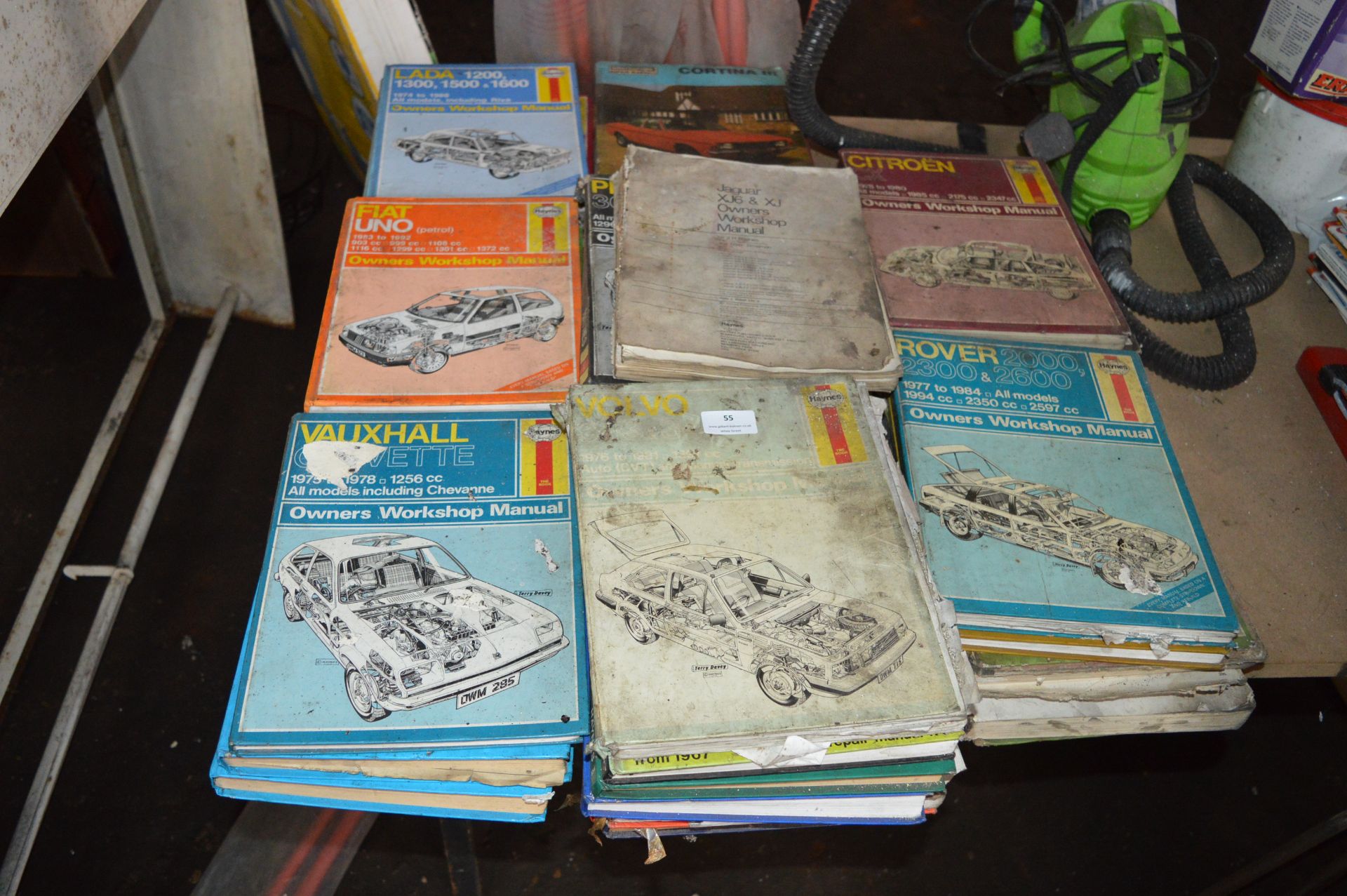 35 Assorted Haynes and Other Manuals