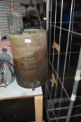 Vintage Esso Daylight Paraffin Tank with Tap