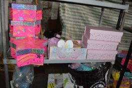 Assorted Gift Boxes and Novelties