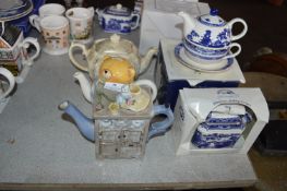 Five Novelty Teapots