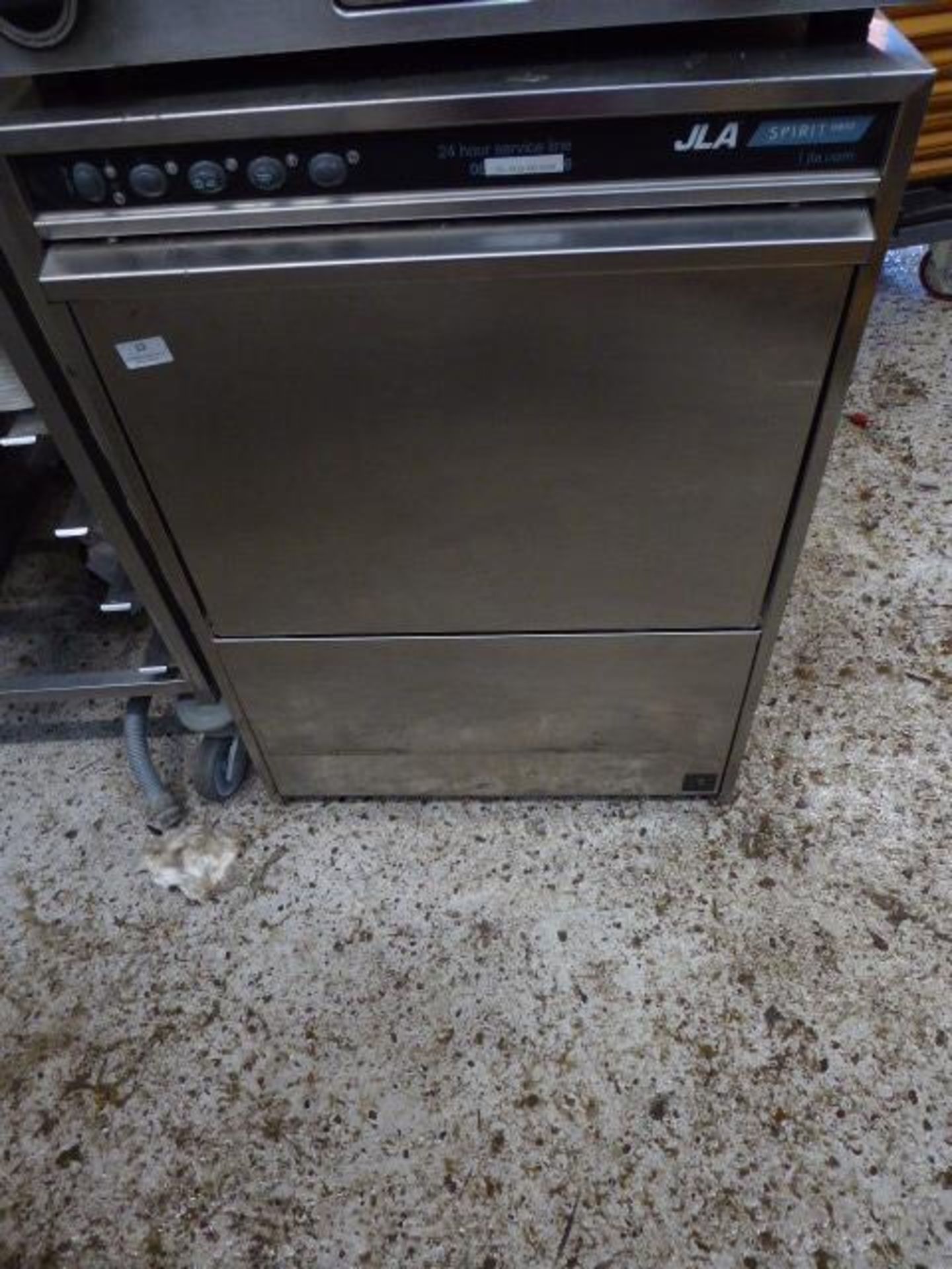 *Spirit DW10 undercounter glass washer 600w x 650d x 850h