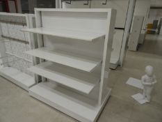 *Mobile Gondola Shelving Unit