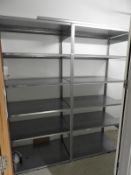 *Two Bays of Galvanised Boltless Stockroom Racking