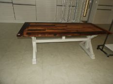 *Pine Topped Refectory Table