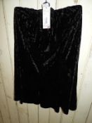 *Saloos Crushed Velvet Skirt Size: 14