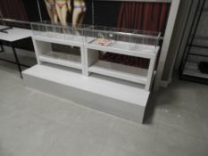 *Two Display Plinths and Two Perspex Display Stand