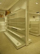 *Freestanding Double Sided Shelving System