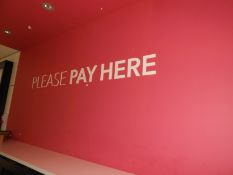 *"Please Pay Here" Sign